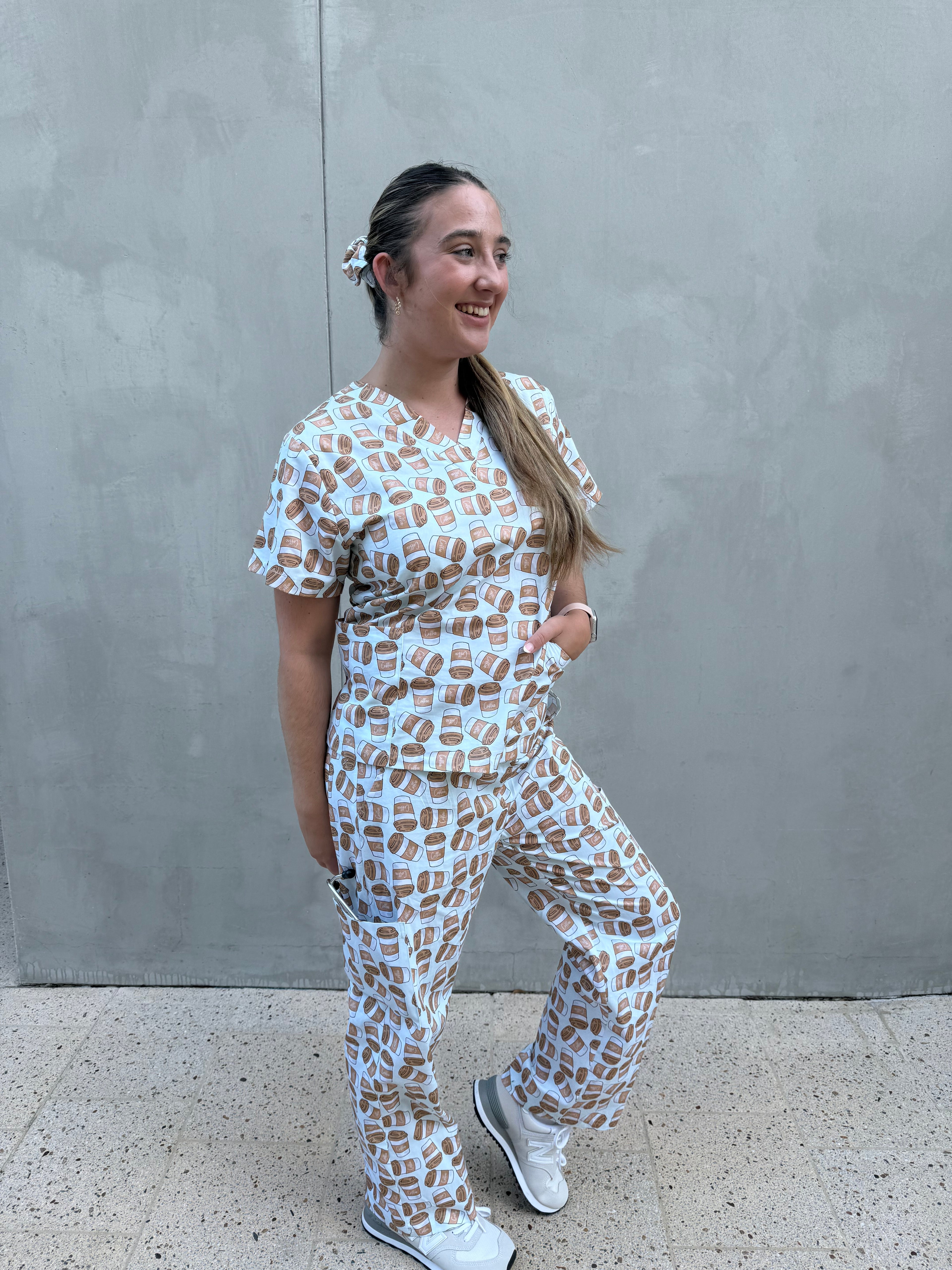Coffee First Scrub Set