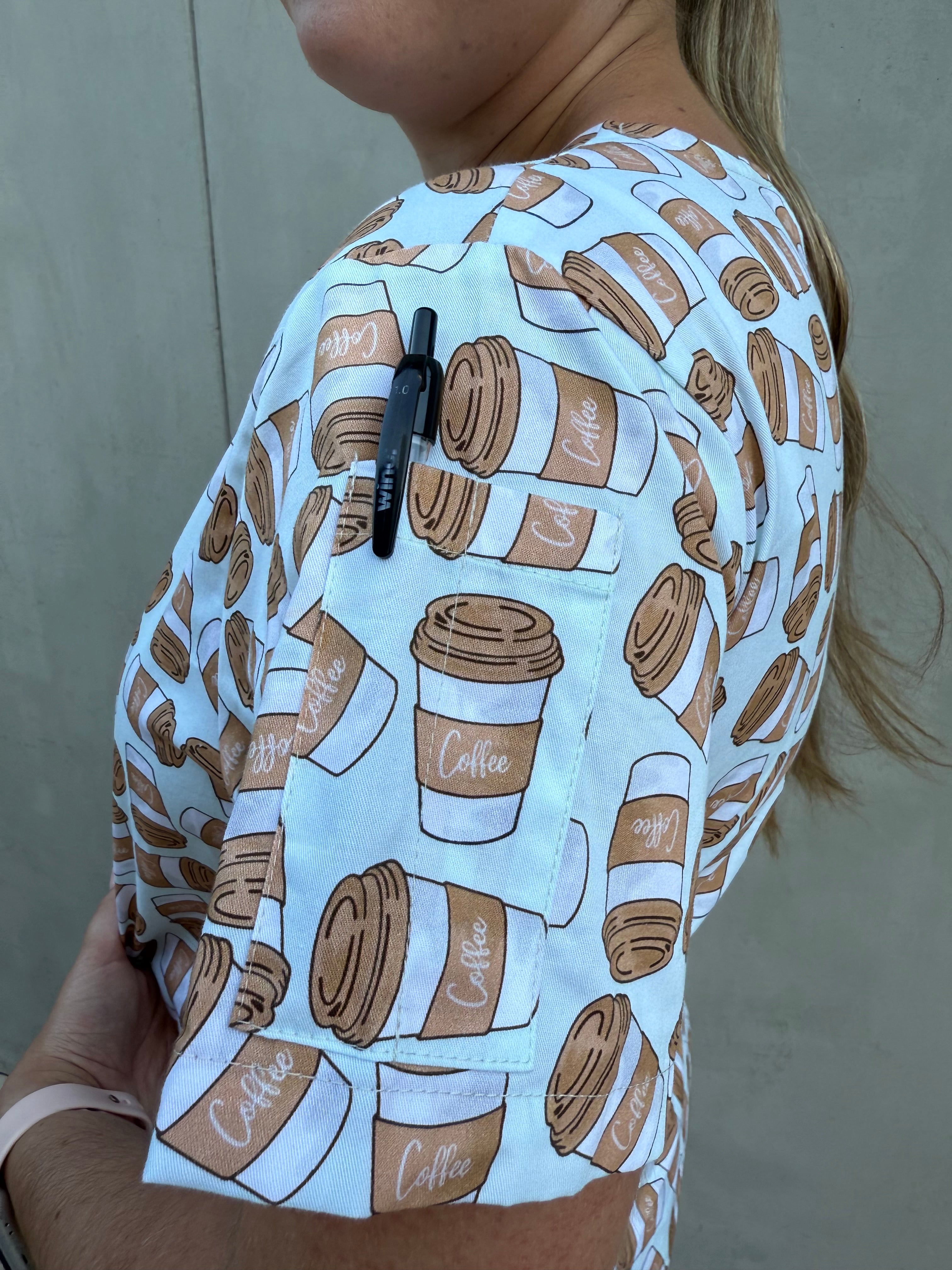 Coffee First Scrub Set
